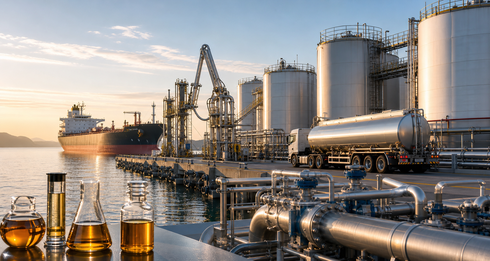 Fuel and lubricant bulk storage